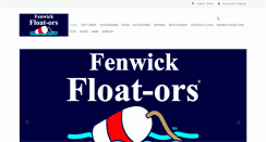 Desktop Screenshot of fenwickfloators.com