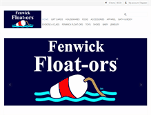Tablet Screenshot of fenwickfloators.com
